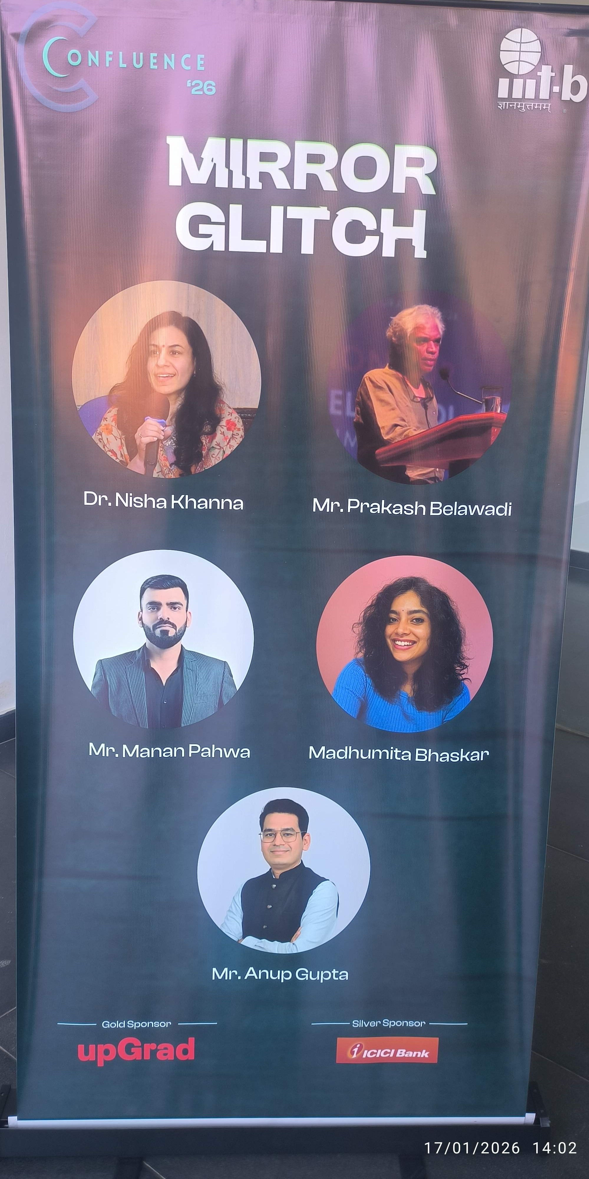 Speakers at Mirror Glitch